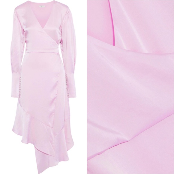 JOIE Kyrene asymmetric wrap-effect dress - Picture 2 of 10